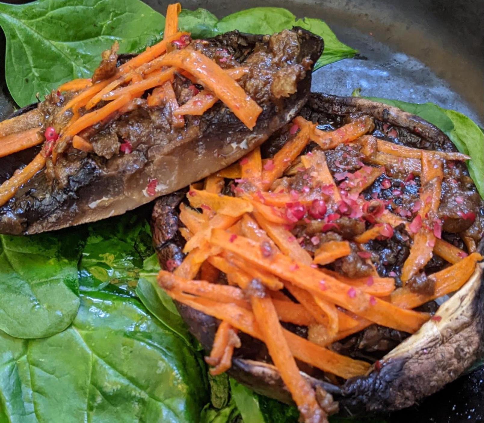 Olive Miso Portobello Caps Recipe – JustOne Organics®
