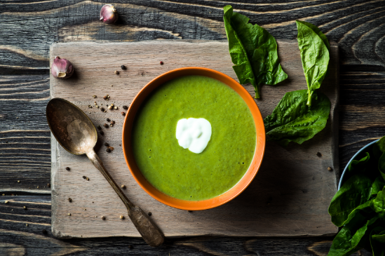 Green Spinach Soup